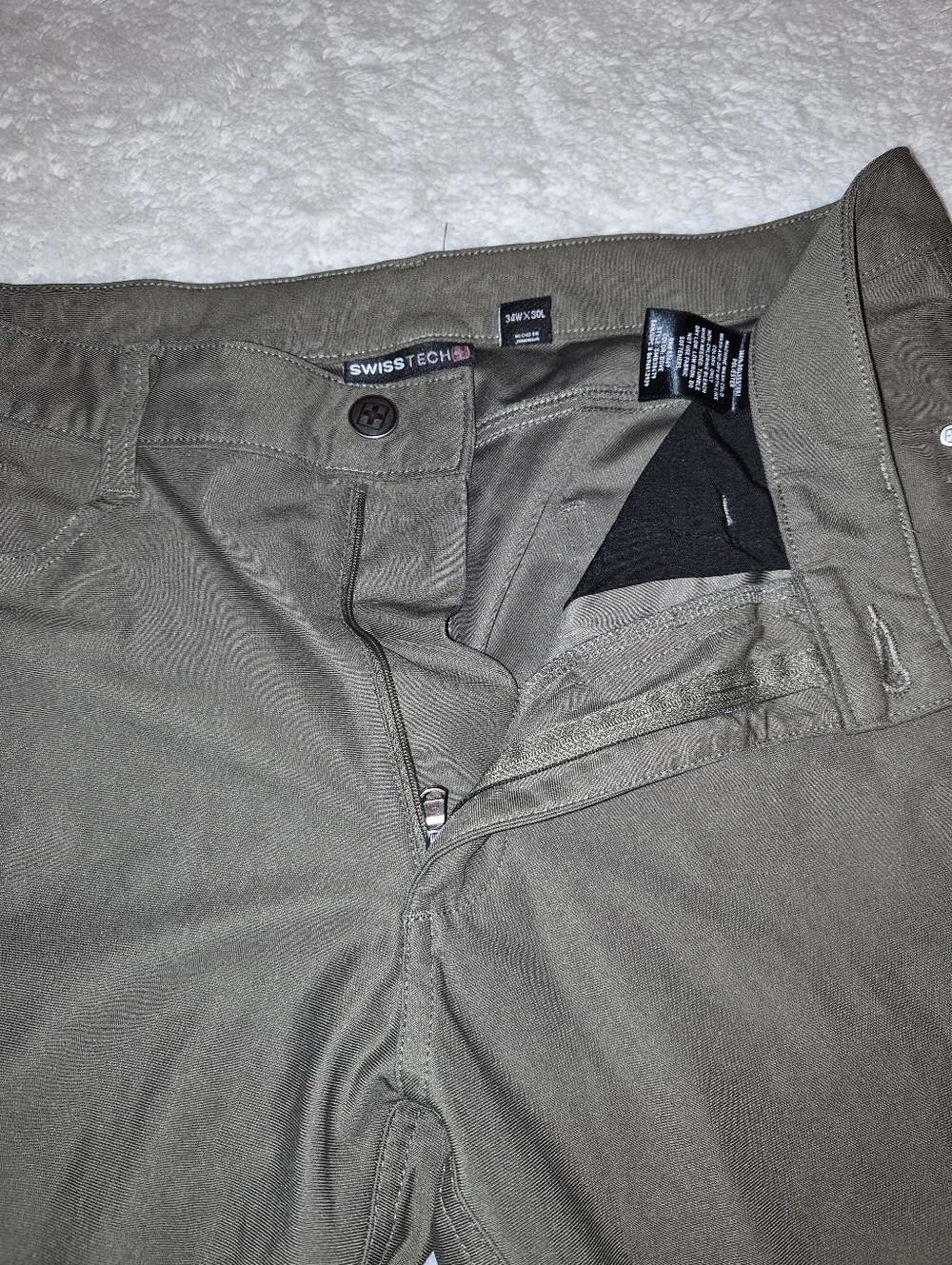 Swiss Tech Brown Pants - Picture 4 of 5